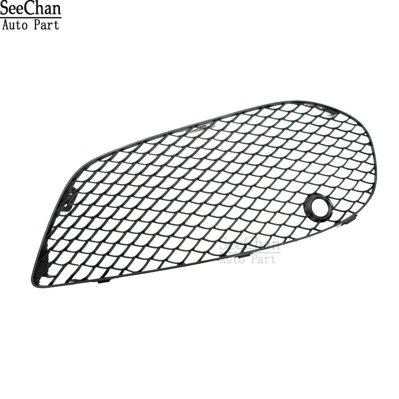 Set Right Bumper Grille Insert Face Bar Cover Fits Mercedes W205 C-Class 15-16