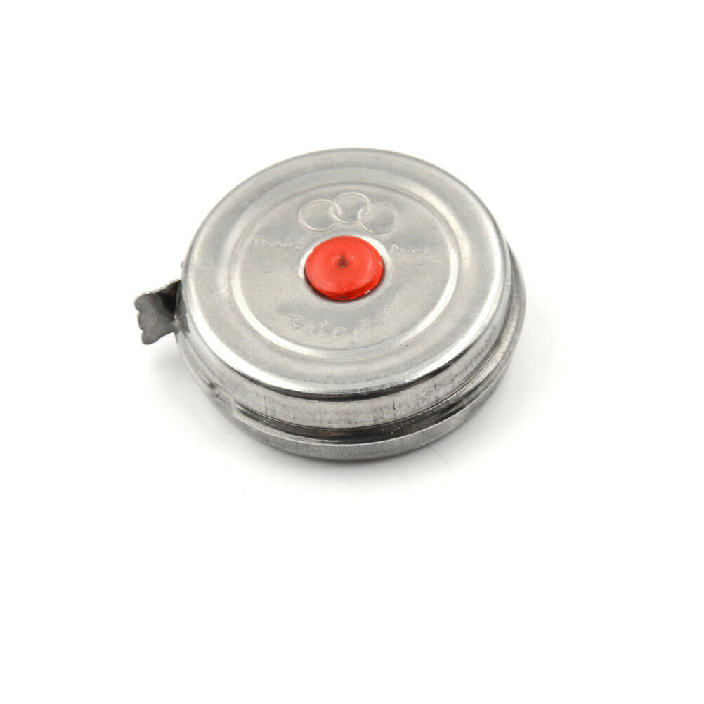 2m Mini Office Stainless Steel Woodworking Retractable Tape Measure Metric DD