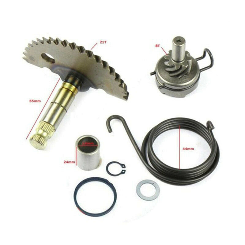 For 50CC GY6 139QMB Scooter ATV Kick Start Kit Complete Gear Shaft Spring PDDAU