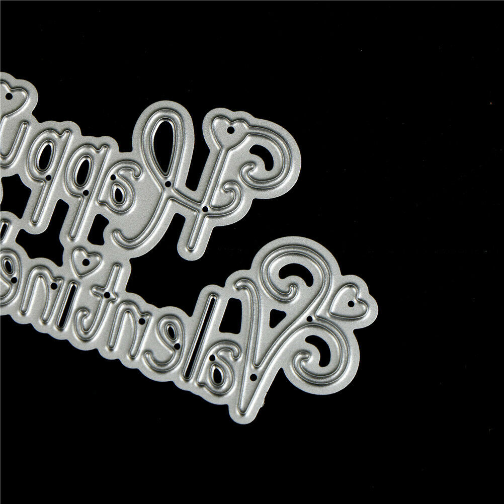 Happy Valentine Day  Metal Cutting Dies For DIY Scrapbooking Album Paper C.l8