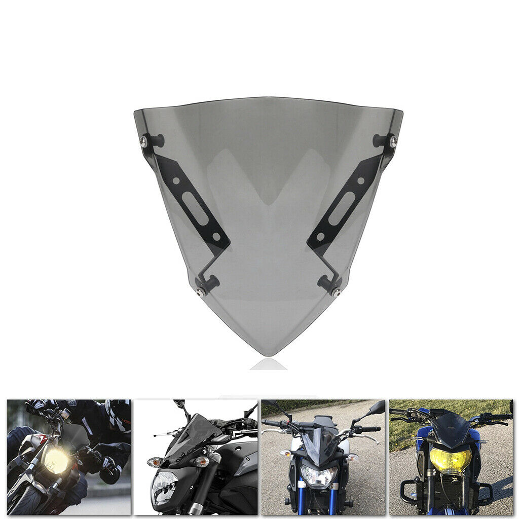ABS Motorcycle Windshield Windscreen Shield for MT-07 FZ-07 MT-09 FZ07MT0914