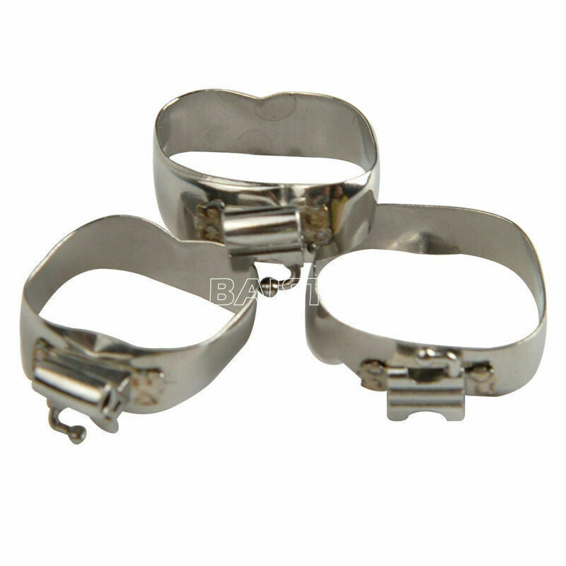 Dental Orthodontic Buccal Tubes Double Bands 1st Molar Roth.022 U/2 L/1 Welded