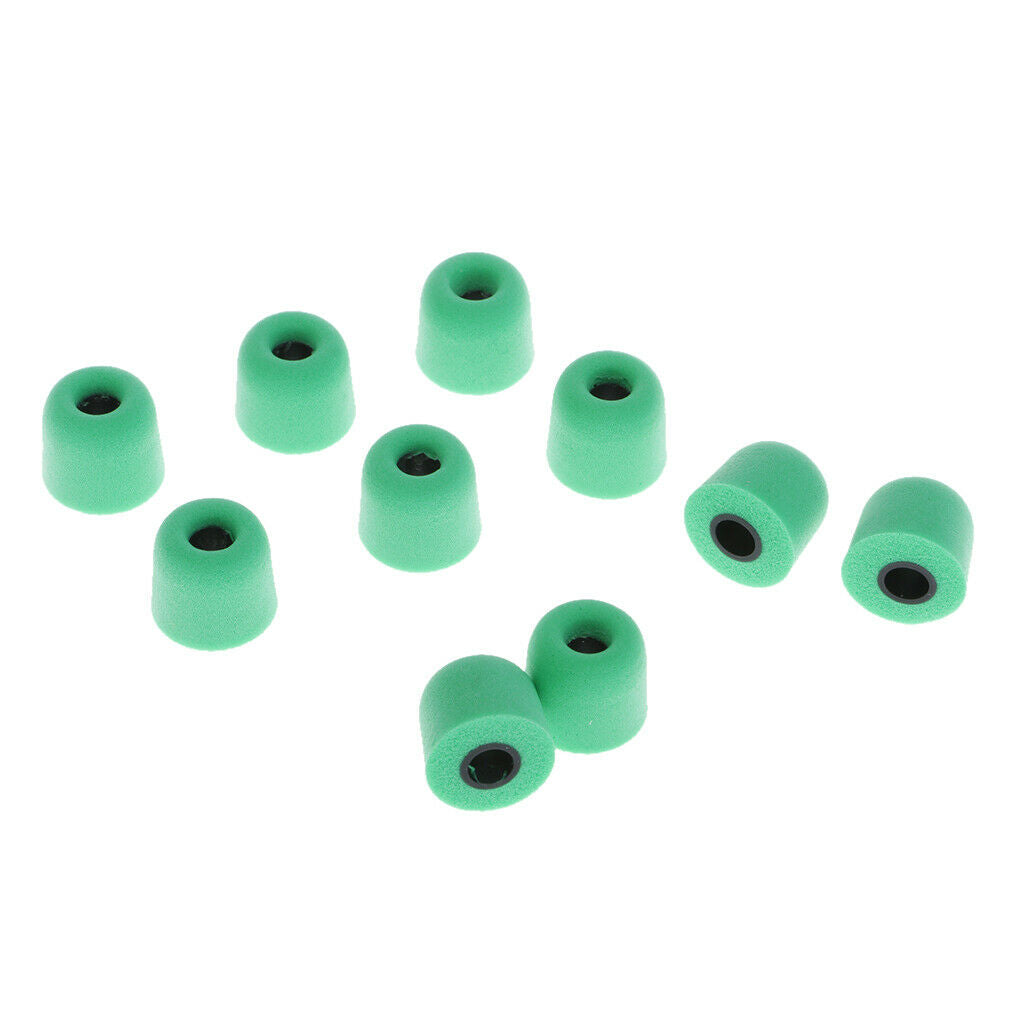 20Pcs Silicone 4.5mm Eartips Bud Earbud Tips Memory Foam For Earphone InEar