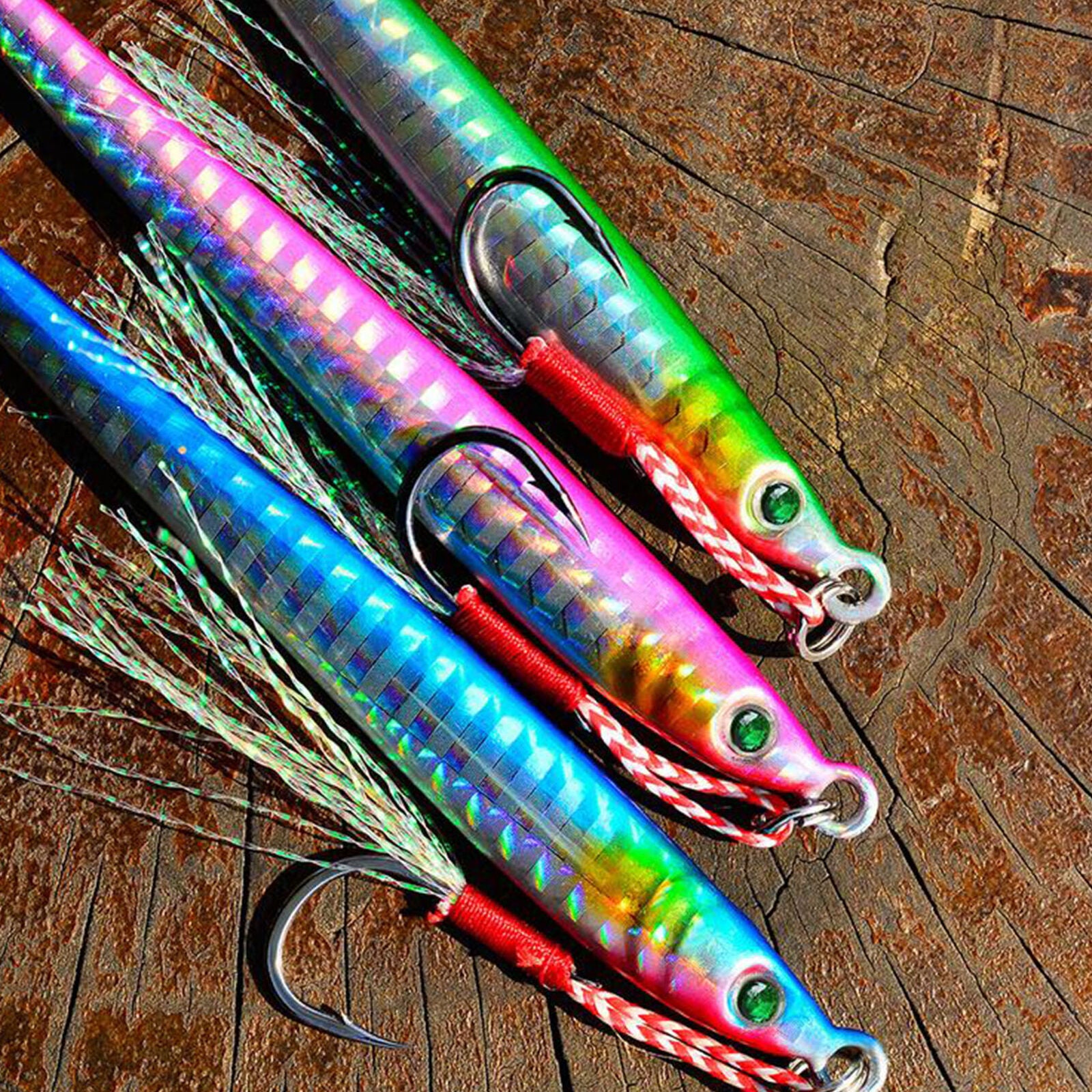 5x Micro Jigs Butterfly Metal Jig Fishing Lure 7-60g Bait Jigging Tuna Slow Lure