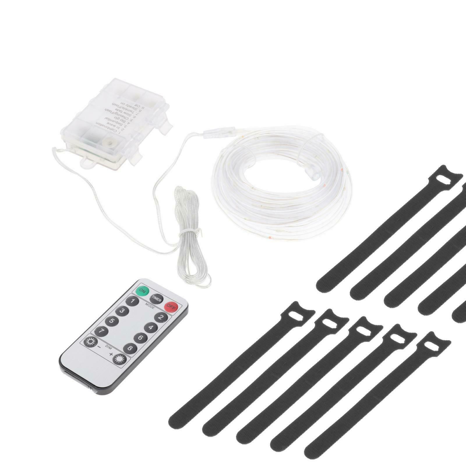 LED Trampoline Lights Remote Control Rope Lights 8 Modes Outdoor LED Light