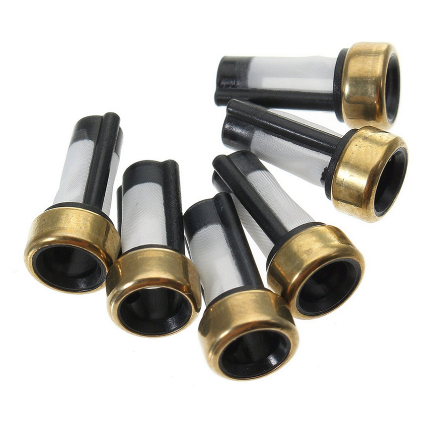 100 Pcs  6*3*12mm Fuel Injector Micro Basket Filter for ASNU03C Repair Kits