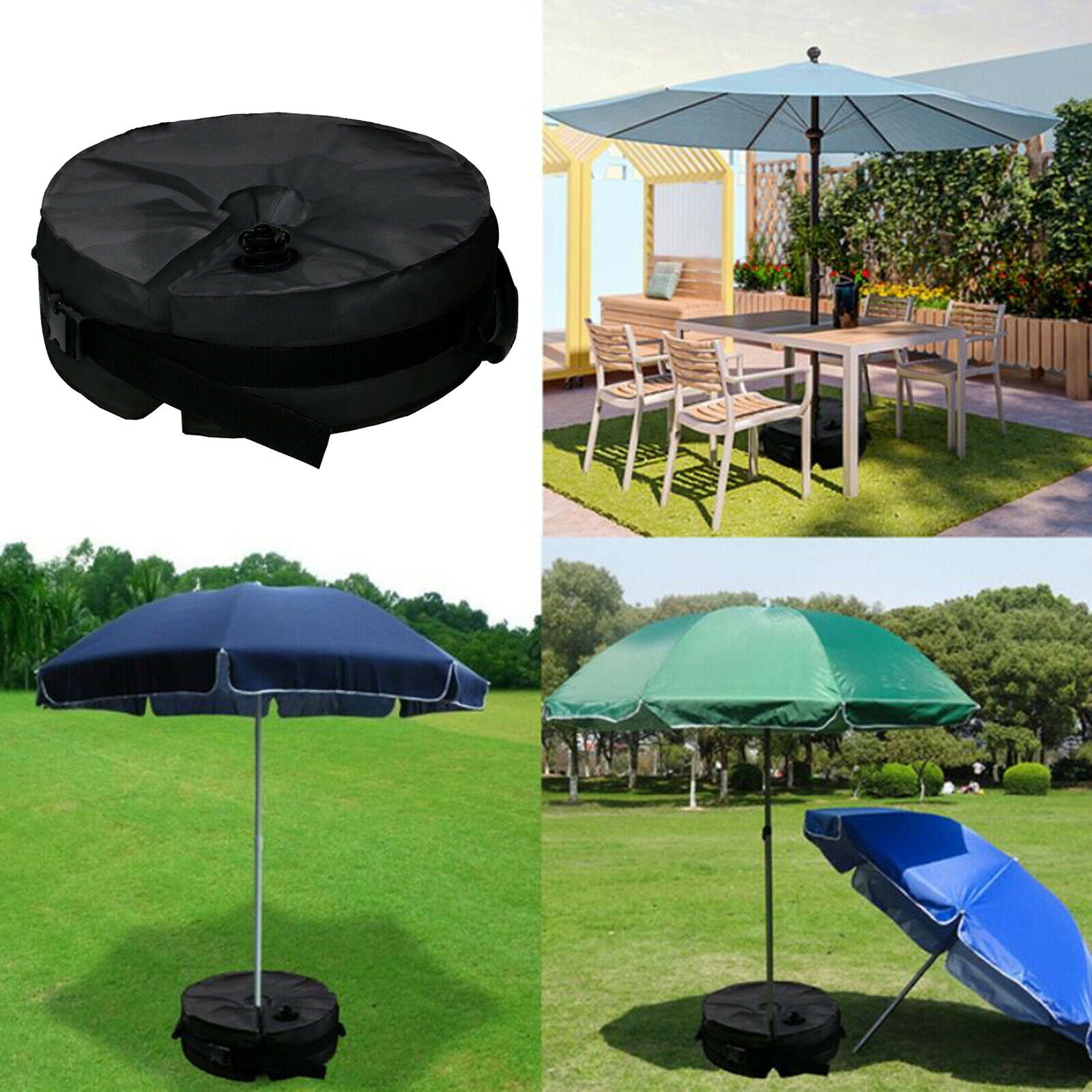 Patio Umbrella Base Replacement Garden Yard Parasol Stand Camping Tool