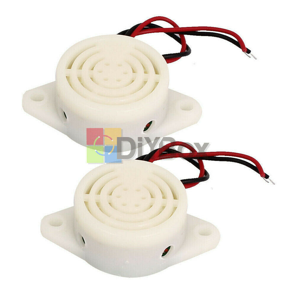 10PCS SFM-27 DC 3-24V 90dB Intermittent Beep Alarm Electronic Buzzer Sounder