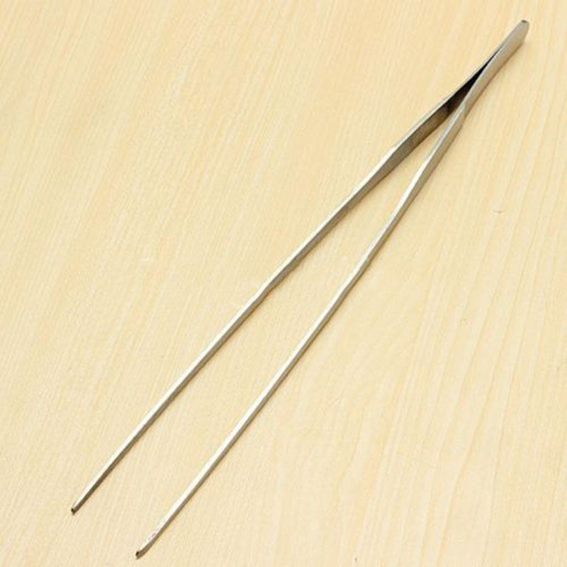 Aquarium Water Plant Shrimp Reef Tank Straight Tweezer Scissor Long 10.5.l8