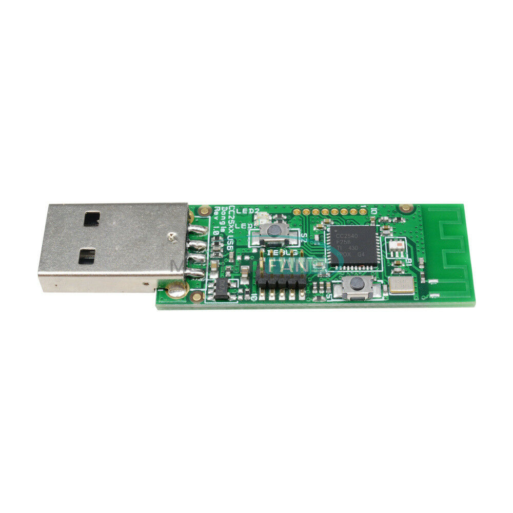 Bluetooth4.0 BLE CC2540 Sniffer Board USB Interface Dongle Protocol Debug CC2531