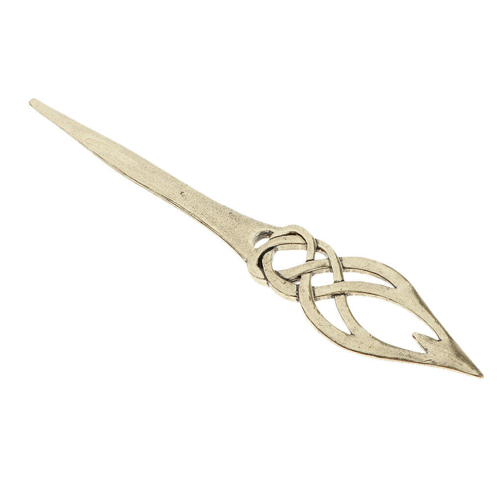 2 Pack Bronze Hairpin Celtic Knot Hair Pin Wedding Birthday Gift Dating