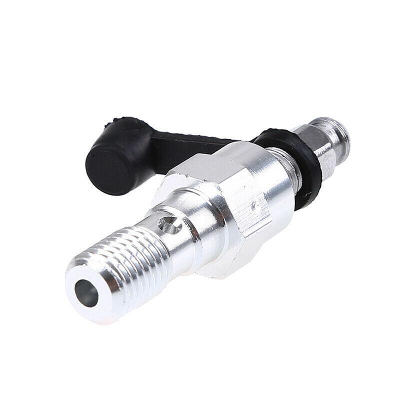 Aluminum M10 1.0mm Brake Banjo Single Bolt Caliper Bleed Dust Cap Anti Rust