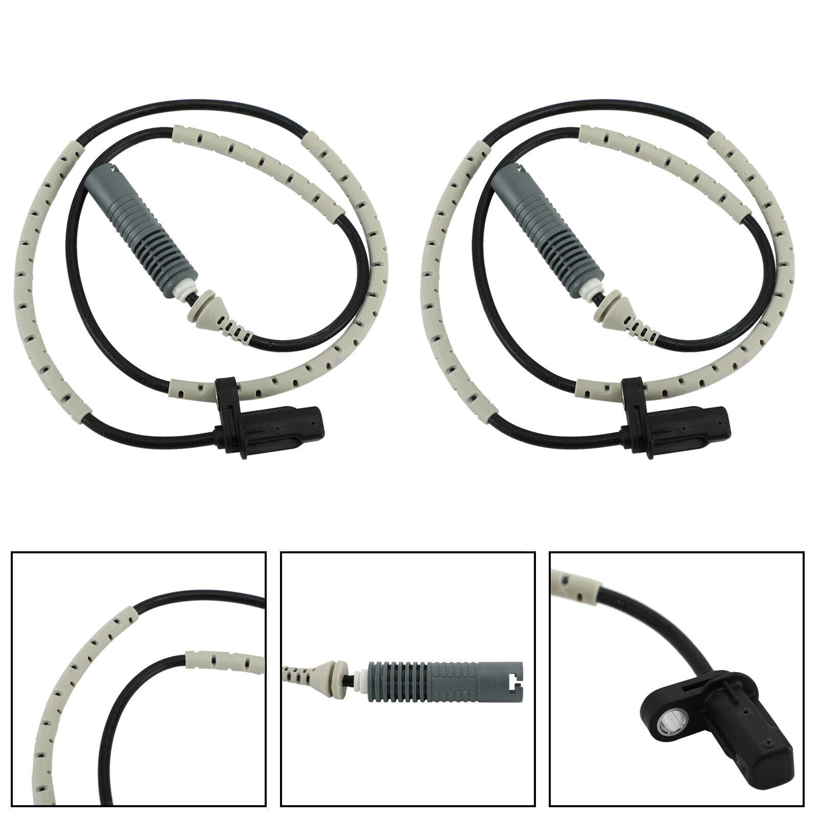 2Pcs Rear Left&Right ABS Speed Sensor 34526760425 for BMW 328i 3.0L 2007-2011