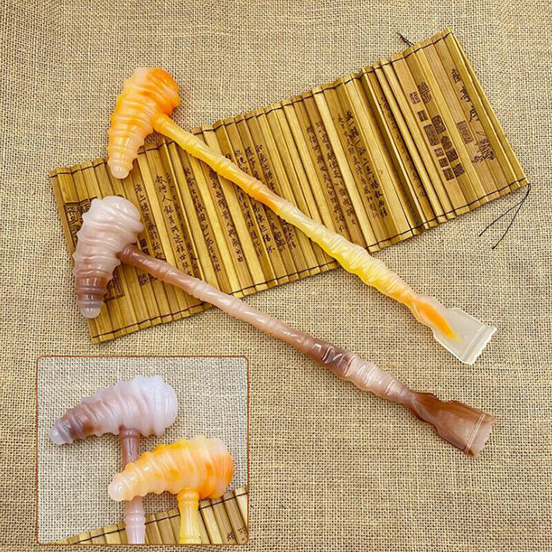 Long Handle Ox Horn Back Knock Scratcher Relaxing Trigger Point Massage H.l8