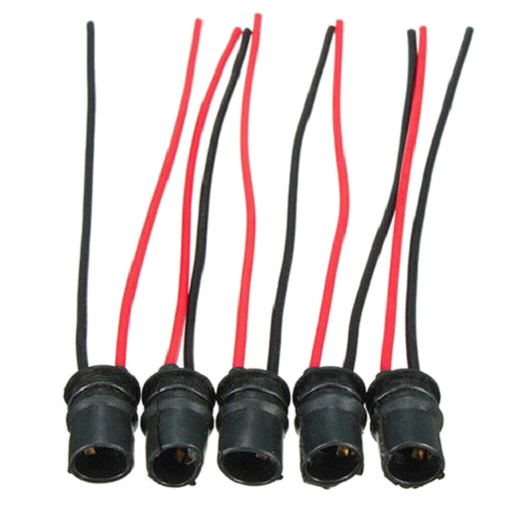 168 194 2825 2827 904 906 912 921 W5W T10 Cable Harness Sockets for LED Lamps,