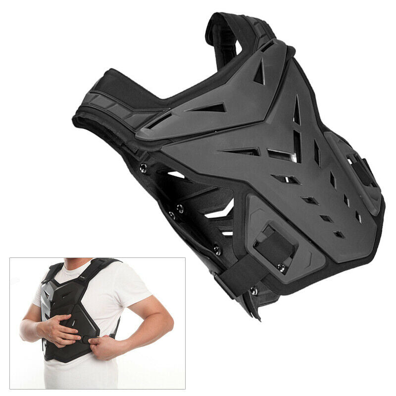 Motorcycle Streect Bike Riding Protector Back Chest Vest Guard Body Drop Proof
