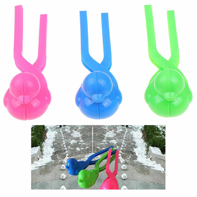 Duck Shaped Snowball Maker Clip Children Outdoor Winter Snow Sand Mold T joJ_DD