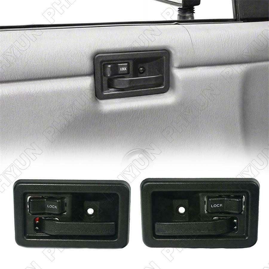 2Pcs Car Inside Door Handles Interior Left & Right For Jeep Wrangler 1987-2004