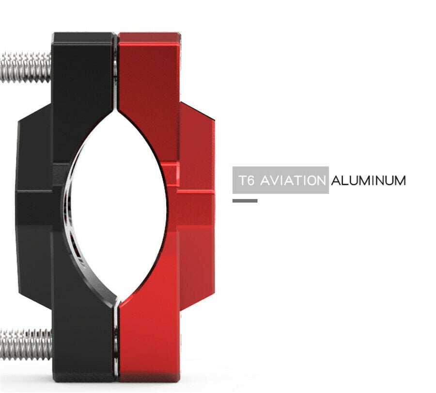 aluminum alloy Motorcycle Stent handlebar bumper light fixed bracket  red& black