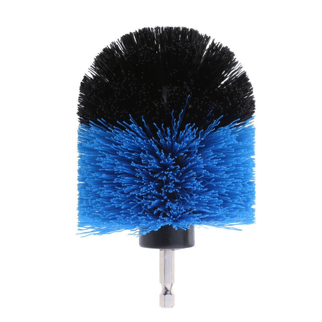 4Pcs Power Scrubber Cleaning Drill Brush Tub Cleaner 2,3.5,4,5inch, Blue