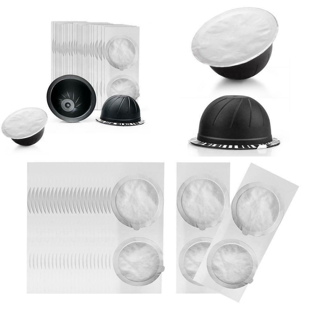 Reusable Aluminum Foil Seals Lid Compatible with  Capsule-50Pcs