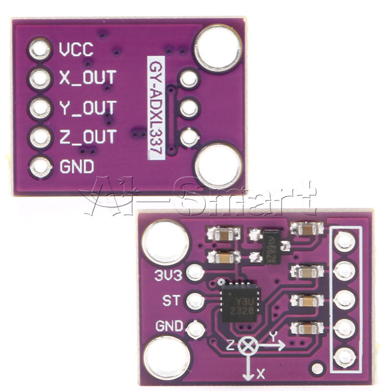 ADXL337 3-Axis Accelerometer Sensor Breakout Board Replace ADXL335 for Arduino