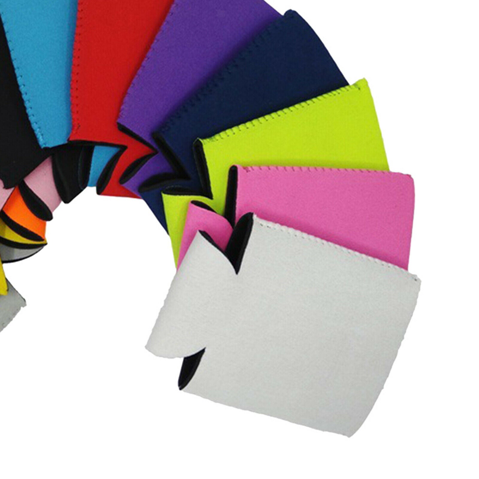 10Pack Cup Sleeve Beer Bottle Holder Insulator Cover Home Christmas Supplies