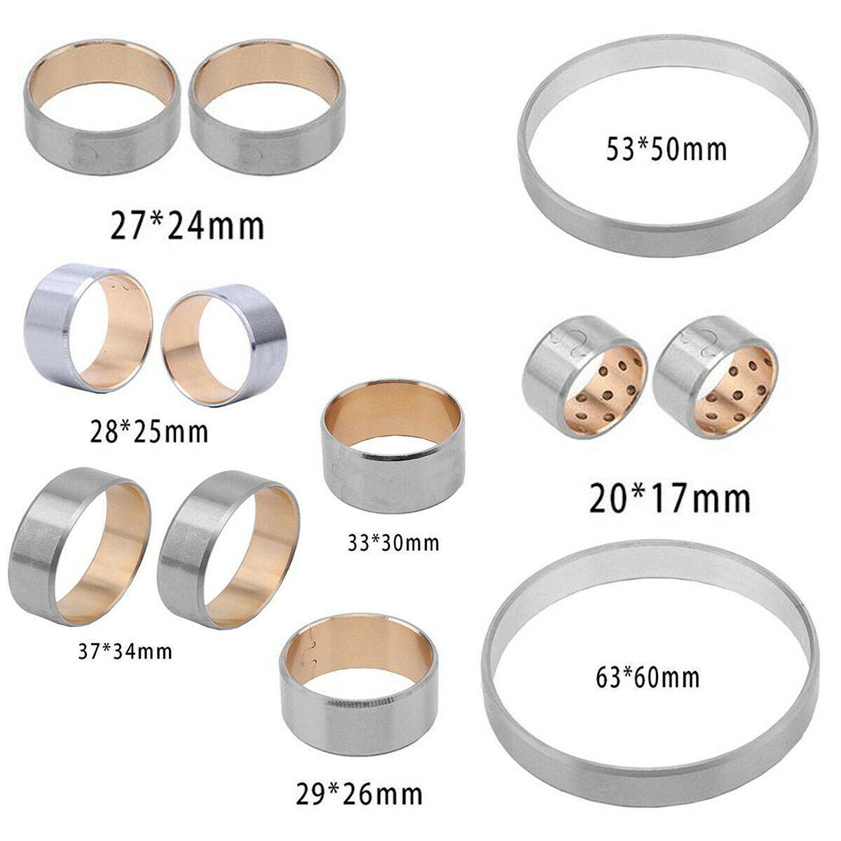 12 Pieces Support Input/Output Shaft Clutch Bushing Auto Transmission Repair Kit