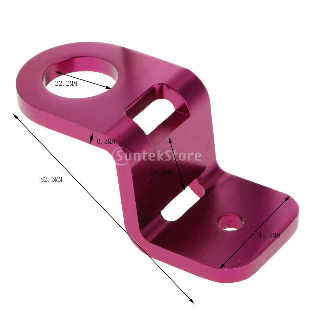 Universal Billet Aluminum Racing Radiator Stay Bracket Kit Set for Car Auto