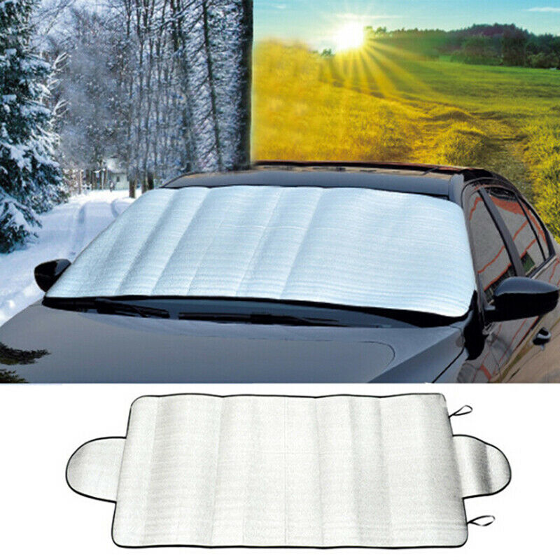 Car Windshield Snow Cover Winter Ice Frost Guard Sunshade Protect.l8