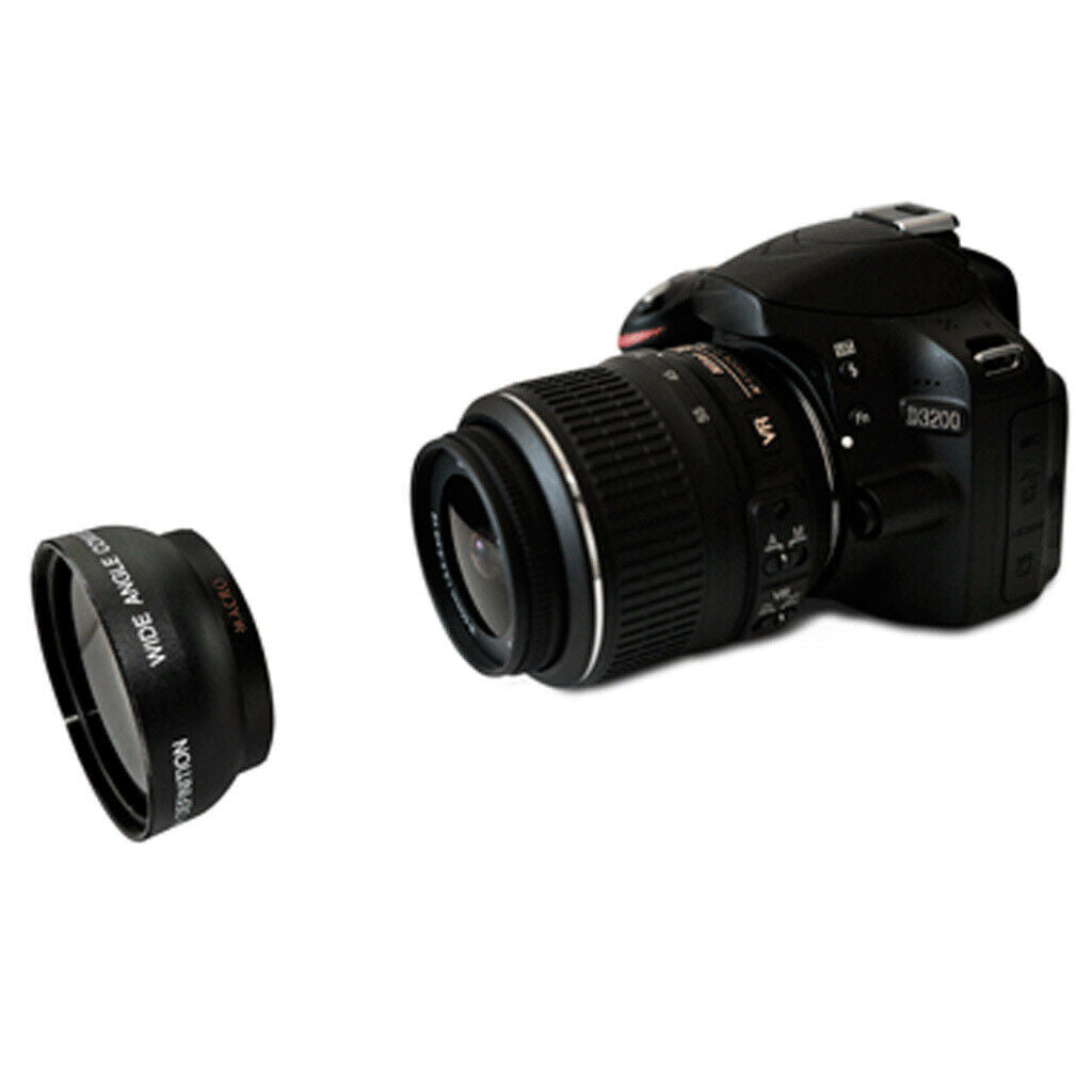 52mm 2x Telephoto Lens for Canon EOS 1200D 1100D 1000D 750D 7D 5D 18-55mm