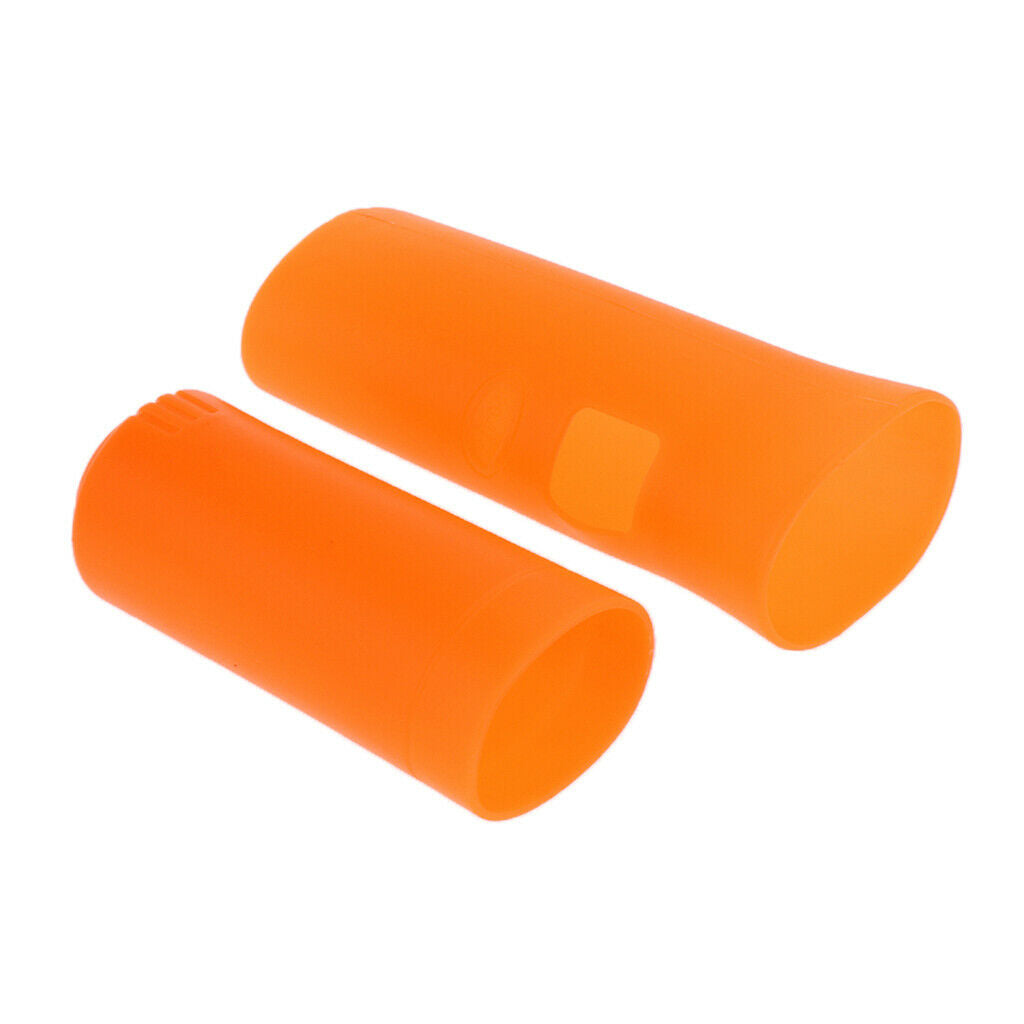 1 Set Wireless Microphone System Microphone Muff Covers Orange