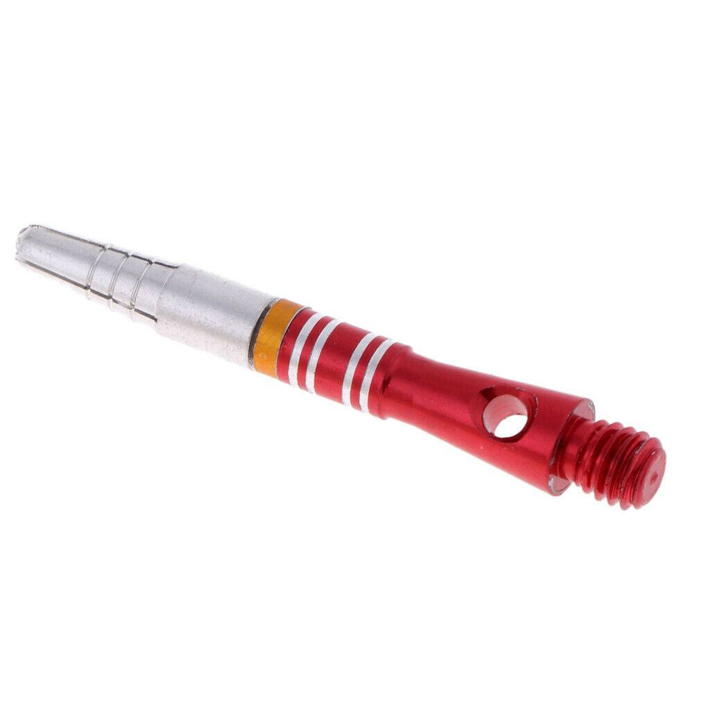 Aluminum Alloy 360 Degree Rotating Medium Dart Shaft Stem Accessories Red