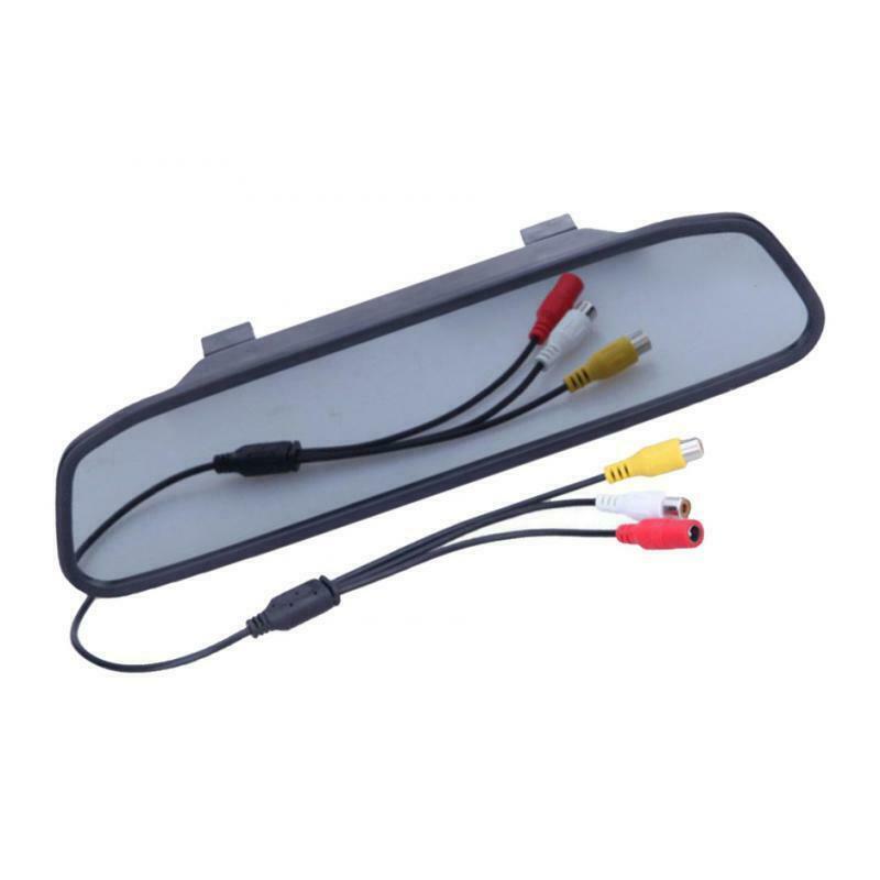 4.3Inch TFT Car LCD RearView DVD Mirror Monitor +