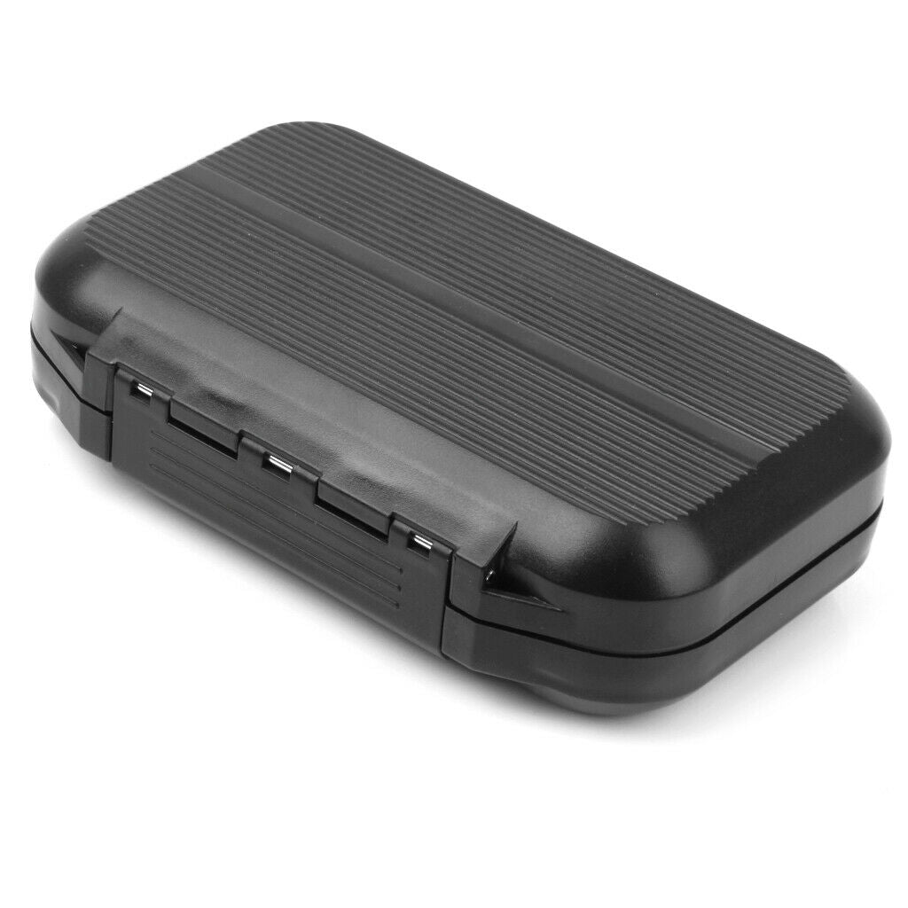 Double Layer Waterproof Fly Lure Box Bait Box for Fly Fishing Flies + Fly Patch