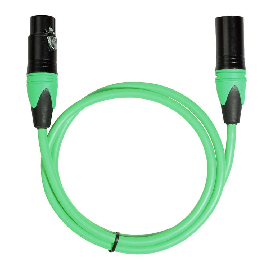 1M/3ft Microphone Mic  3 Pin Male To Female Plugs XLR Patch Audio Cables