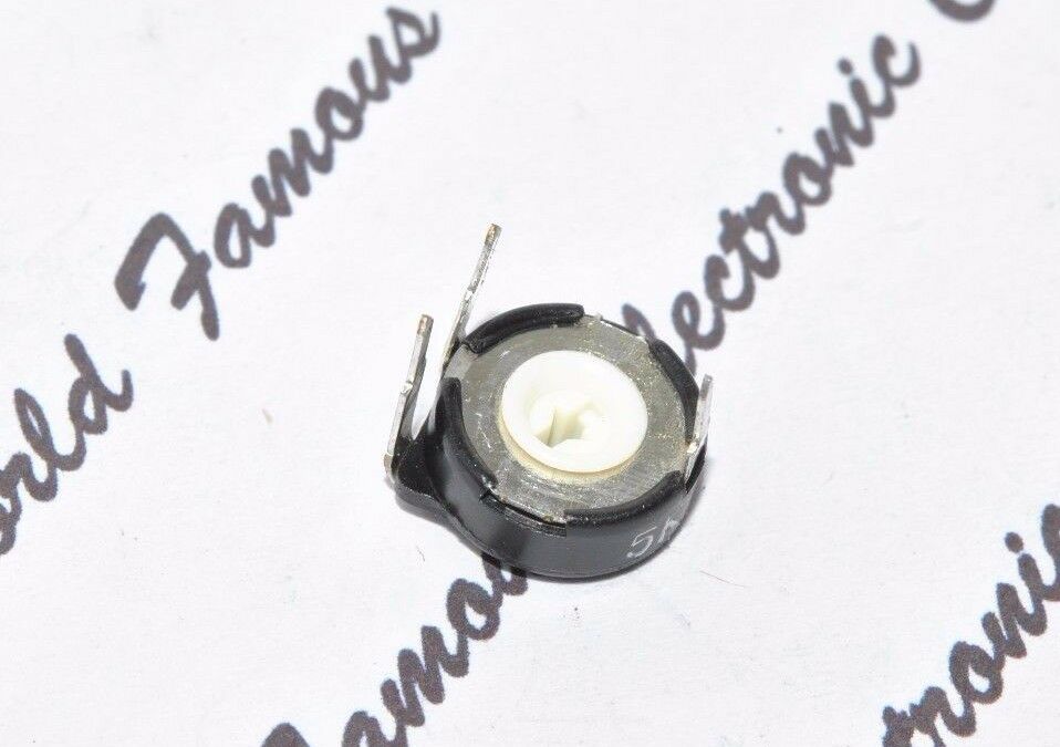 10pcs - PIHER 5K PT10 V10 Trimmer Resistor  10mm Round TOP ADJUST