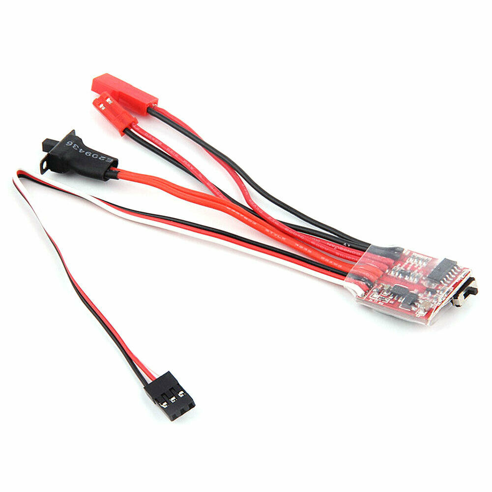 2KHz 20A ESC Auto Brush Motor Speed Controller Brake For RC Car Boat Truck PR