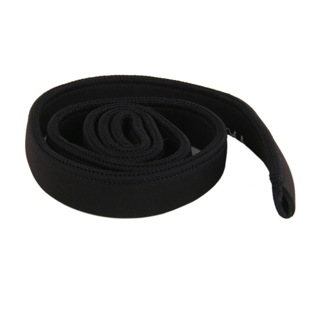Black thermal insulation pipe socket for bladder bag hydration backpack