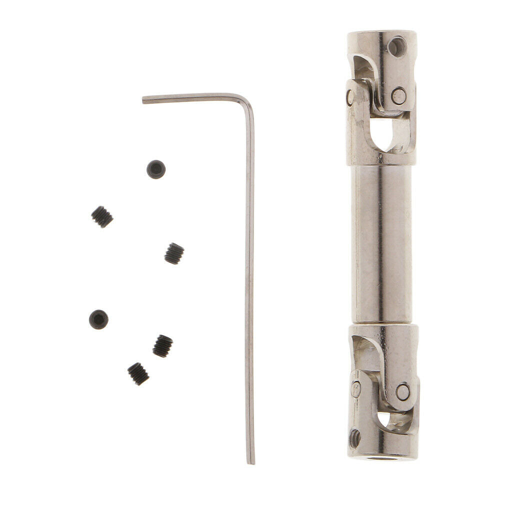 3x3mm Steel Crawler Drive Shaft CVD for 1/10 RC Car SCX10 CC01 / D90 Car Truck