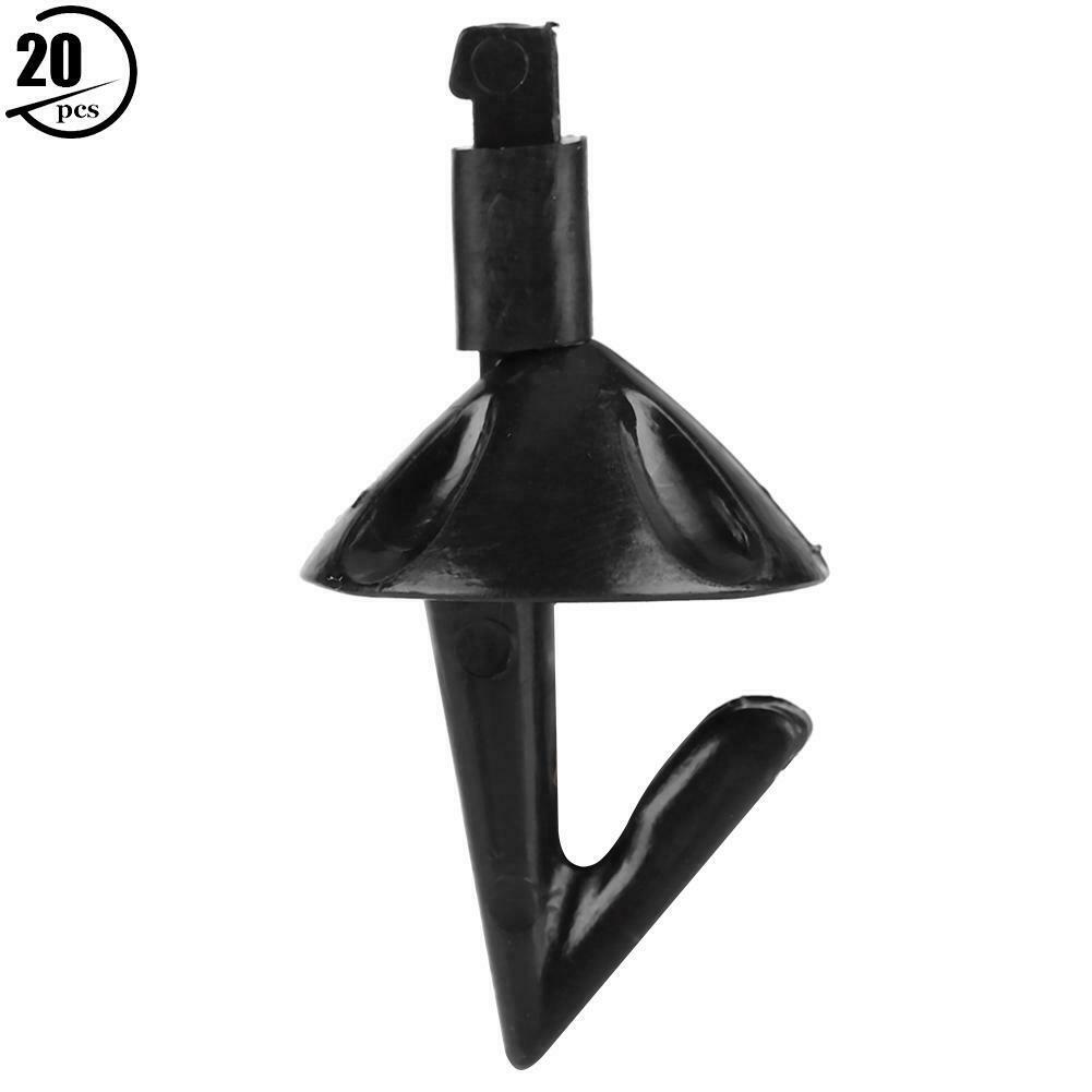 20PCS Impact Shield Bait Clips for Sea Rigs Sea Fishing Tackle Breakaway Style