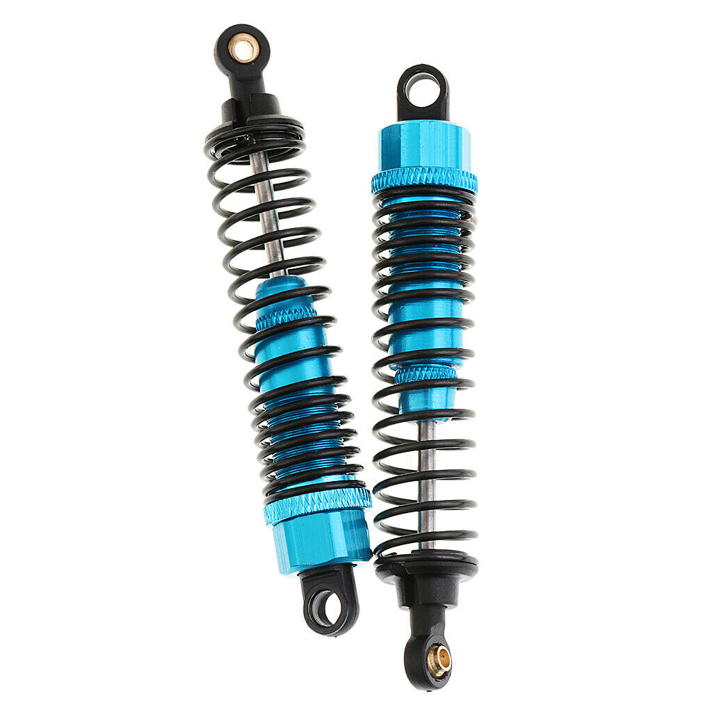 4 Pieces 1/10 RC Car Buggy Rear + Front Shock Absorber 106004 for HSP