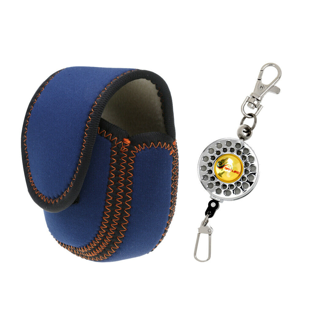 Fly Fishing Reel Cover Reel Suit Bag Protective Case for 3/4/5/6/7 / 8wt Reel +