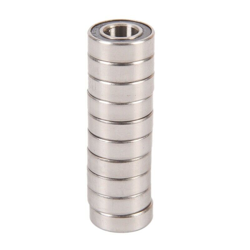 10PCS Shielded Ball (8mm*16mm) Deep Groove Type 688-2RS 688RS Rubber Bearing