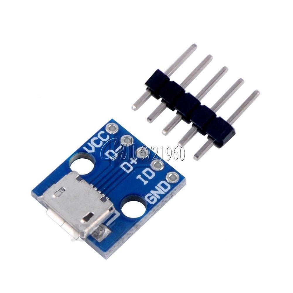 10PCS CJMCU Micro USB Interface Power Adapter Board USB5V Breakout Module