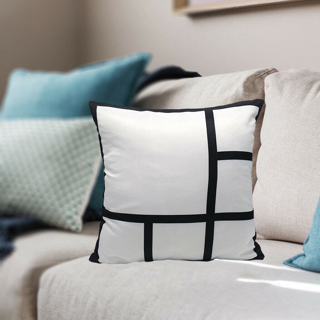 Sublimation Blanks Panel Pillow Case Sofa Cushion Case Home Decoration