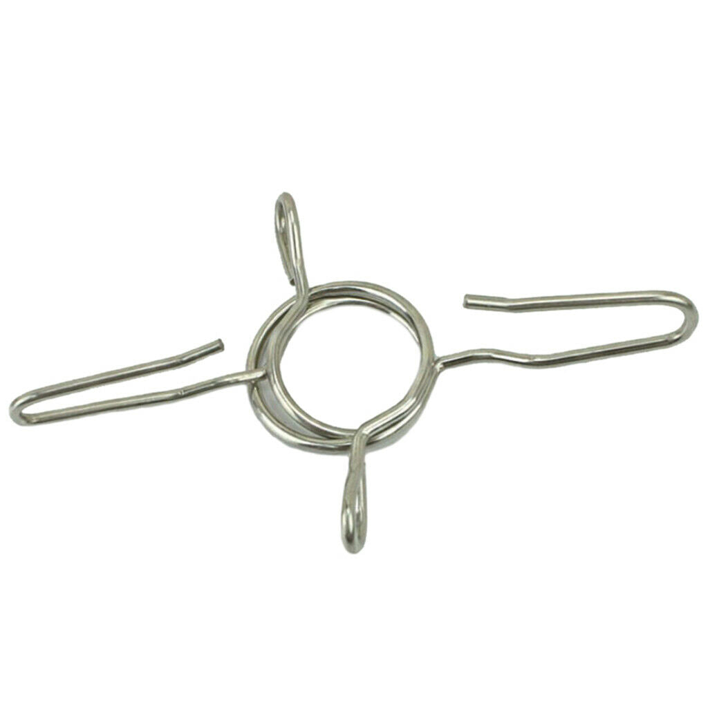 5pcs Stainless Steel Coat Rack Organizer Towel Hat Bag Robe Hanging Hook A