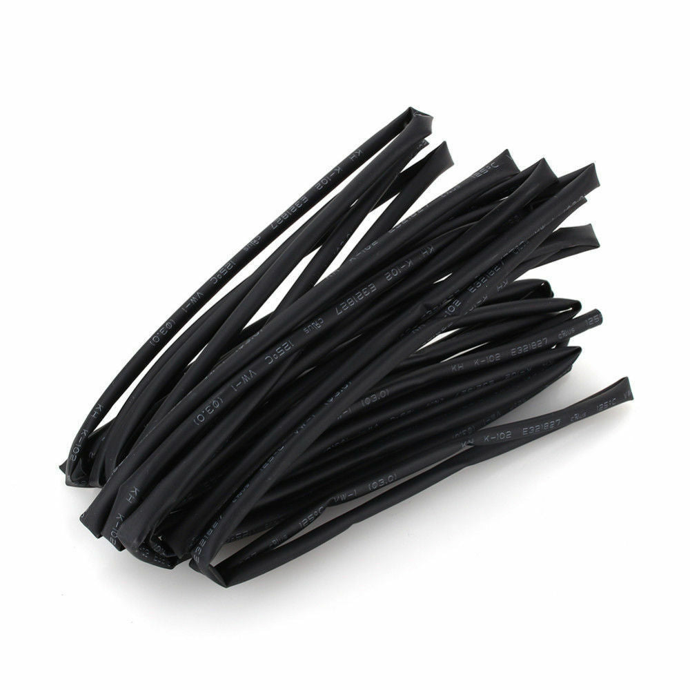 5 Meter Diameter 3mm Heat Shrink Tubing Black Shrinkable