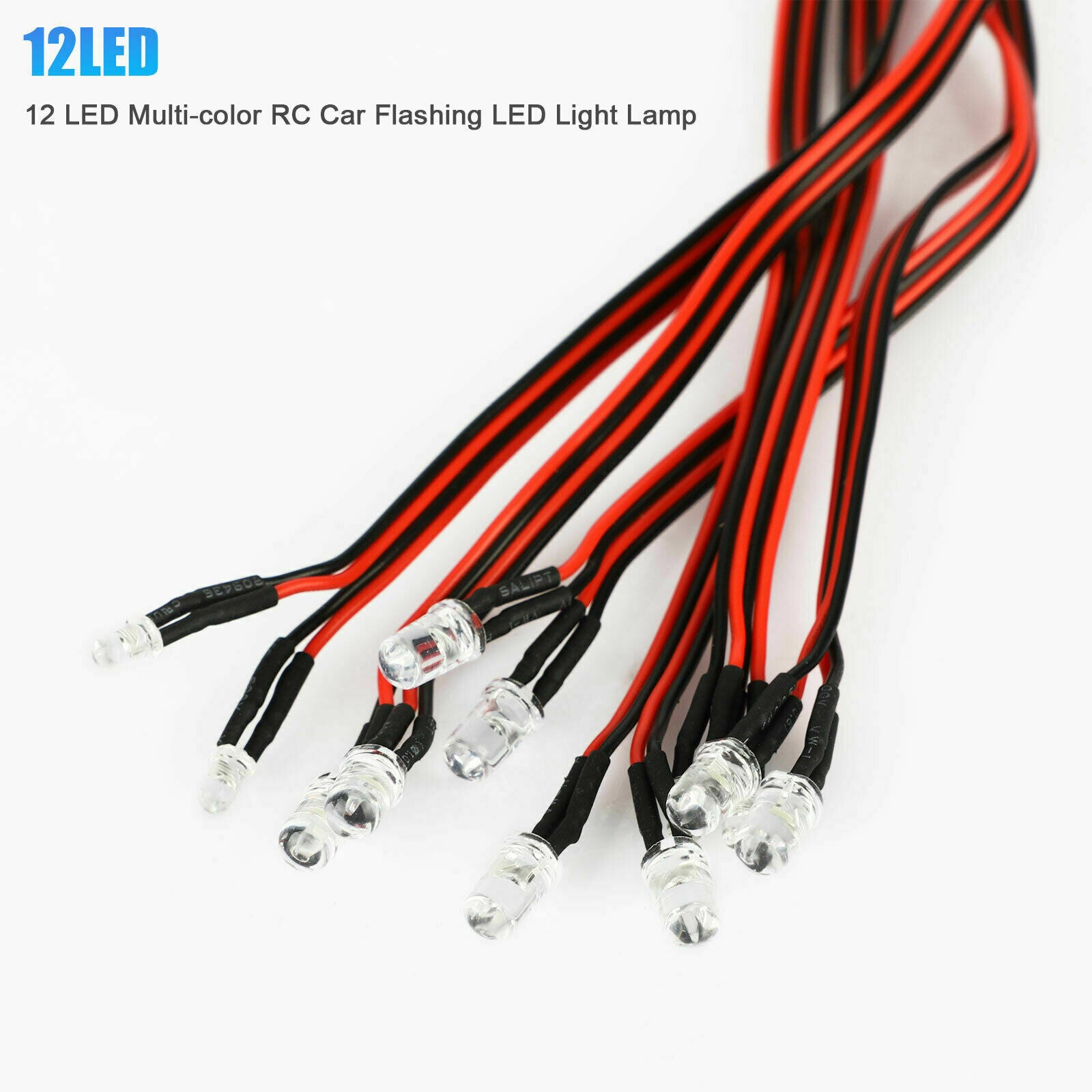 12 LED Light Kit Brake+Headlight+Signal 2.4ghz PPM FM For HSP RC 1/10 Car Truck