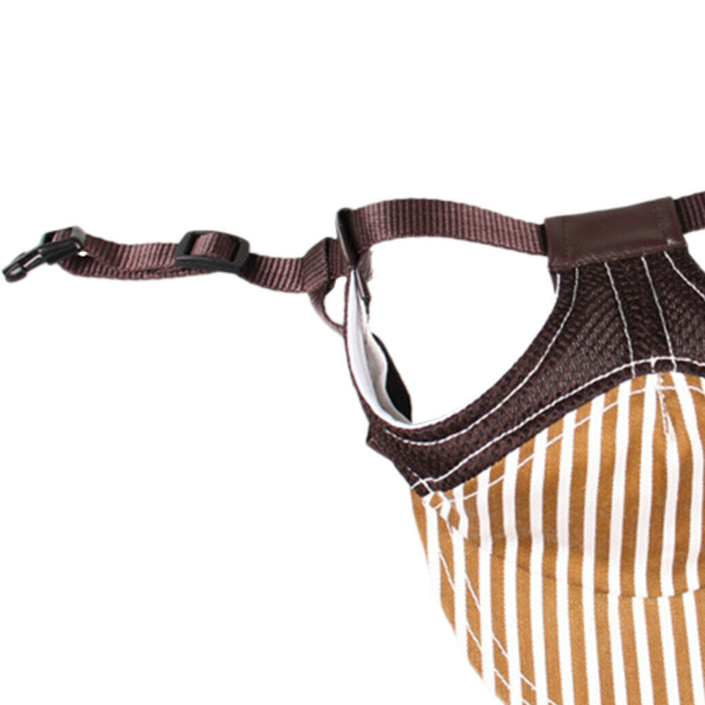 Summer Pet Dog Cat Baseball Visor Hat Puppy   Outdoor Sunbonnet Coffee S